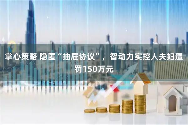 掌心策略 隐匿“抽屉协议”，智动力实控人夫妇遭罚150万元