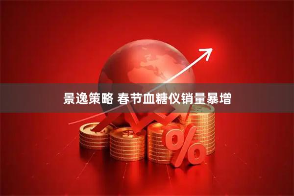 景逸策略 春节血糖仪销量暴增